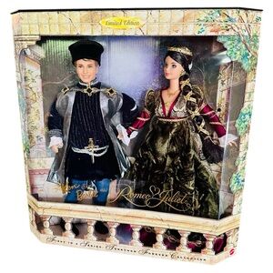 Limited Edition Barbie and Barbie as Romeo and Juliet 1990s Mattel